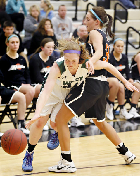 Sioux City East vs Sioux City West basketball 011915